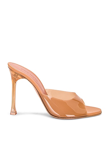 Alexa Pvc Glass Slipper Mule