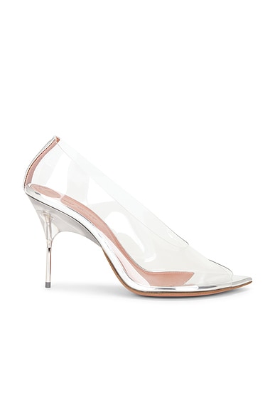 Bianca 95 Glass Peep Toe Pump