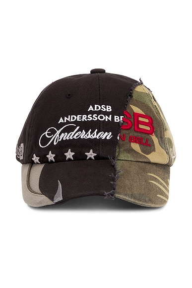 Camouflage Split Paneled Cap