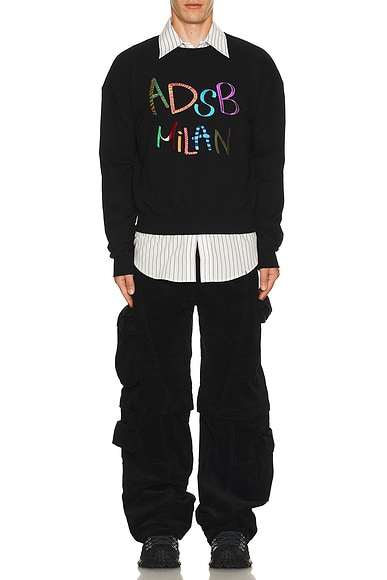 Essential Unisex Adsb Milan Embroidery Sweatshirts