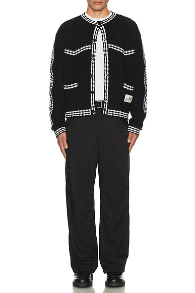 Fantasia Round-Neck Cardigan