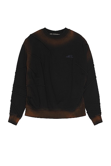 Mardro Gradient Sweater in Black