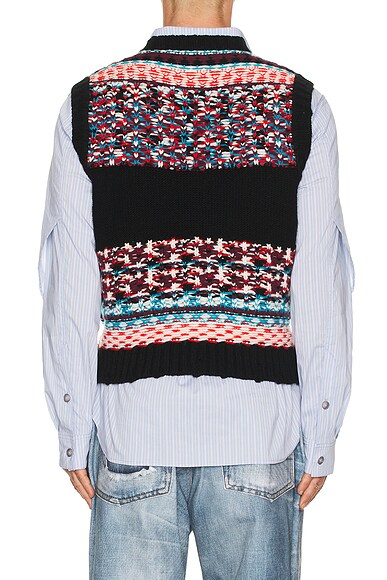 Nordic Crew Neck Vest