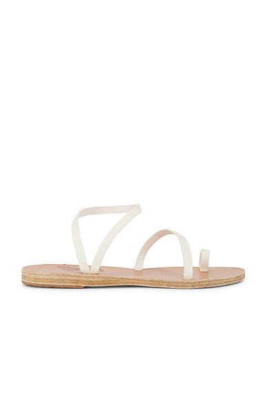 Ancient Greek Sandals Apli Eleftheria Sandal in Off White