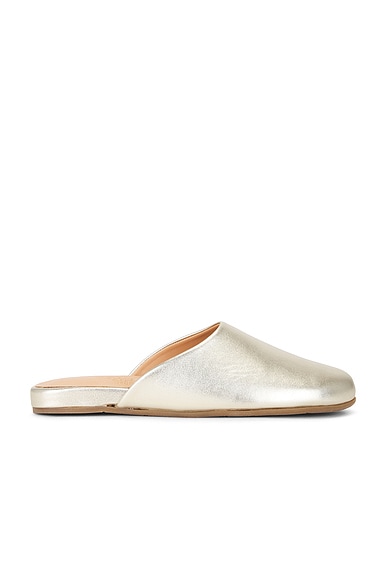 Ancient Greek Sandals The Slipper in Platinum