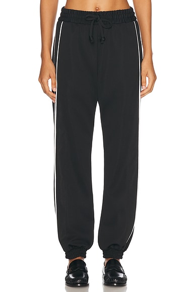 anOnlyChild Beverly Track Pant in Black