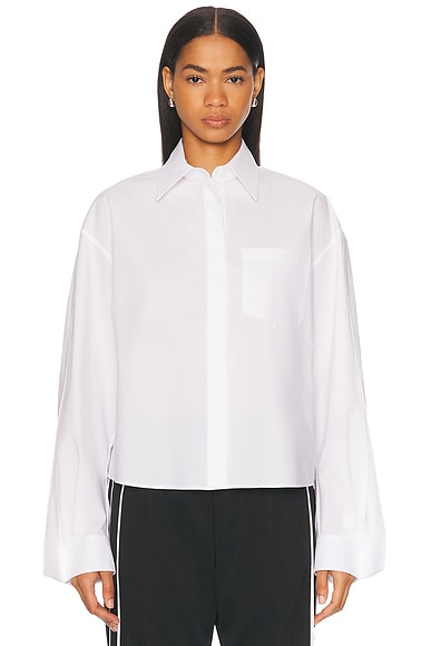 anOnlyChild Bartley Shirt in White