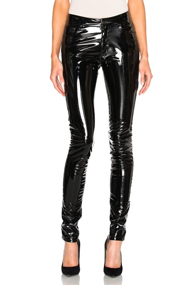 Slim Vinyl Pants