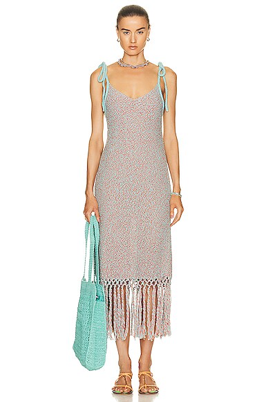 ALANUI Sunset At the Beach Dress in Stella Pink FWRD