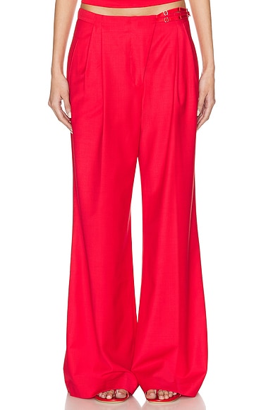 Anna October Noemie Pant in Red