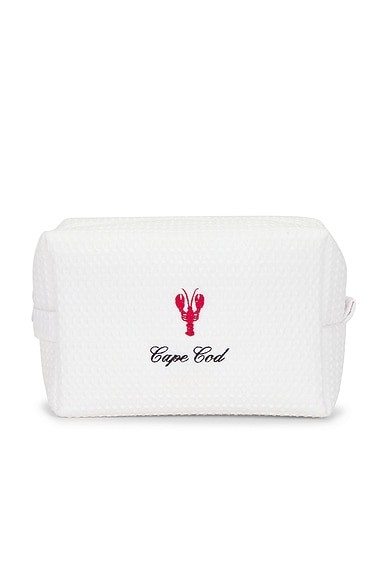 Abbode Cape Cod Waffle Pouch in Cloud