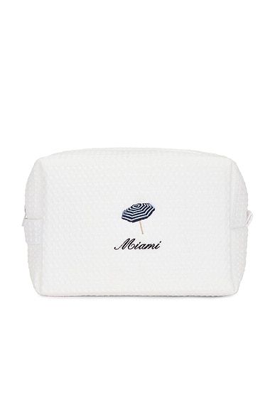Abbode Miami Waffle Pouch in Cloud
