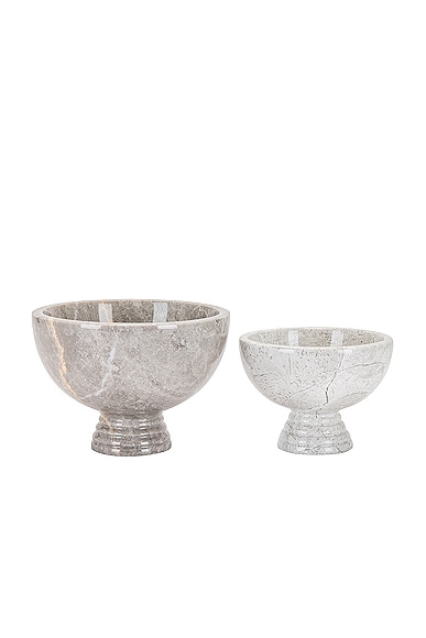 Shop Anastasio Home Welcome Pots Set Of 2 In Oyster