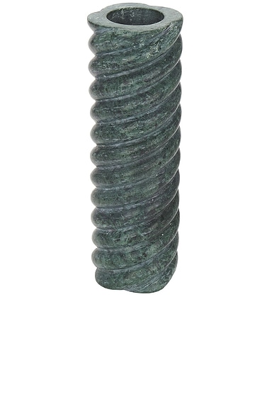Anastasio Home Tall Swell Vase in Emerald
