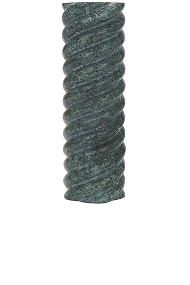 Anastasio Home Tall Swell Vase In Emerald