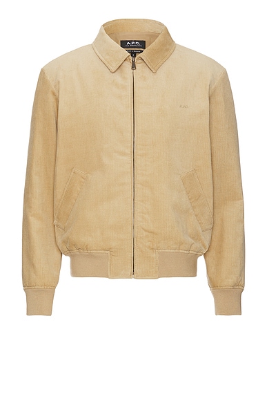 A.P.C. Blouson Gilles in Camel