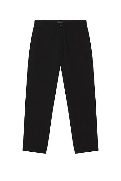 A.P.C. Chino Lawrence in Black