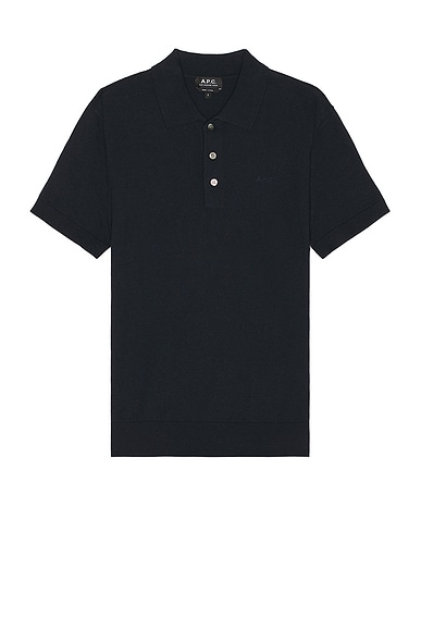 A.P.C. Polo Gregory in Navy