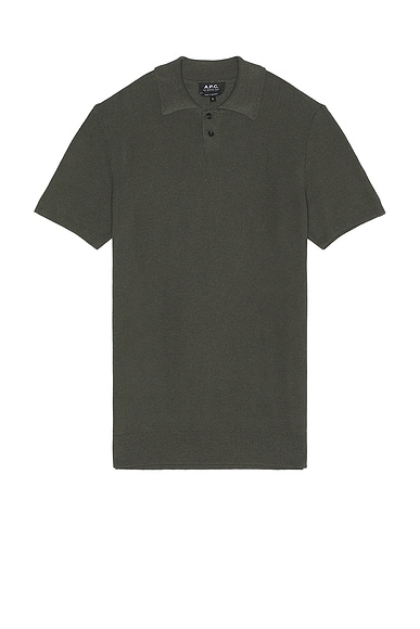 A.P.C. Polo Jay in Khaki
