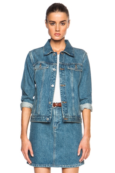 A.P.C. Brandy Denim Jacket in Indigo 