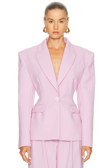 Single Breasted Contour Blazer