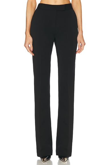 Alex Perry Tailored Suiting Bootcut Trouser in Black