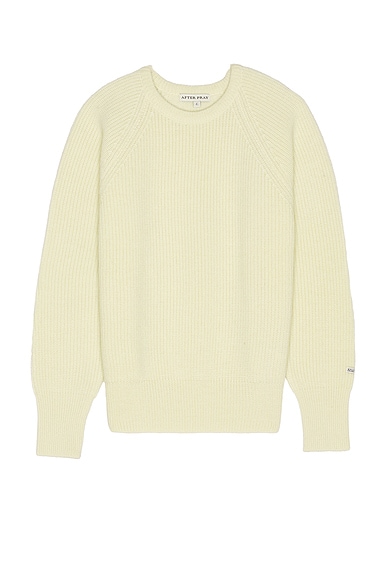 Rover Patched Knit Crew Neck Sweater