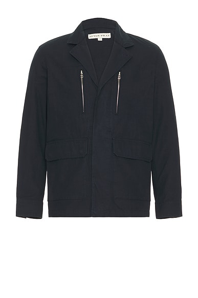 After Pray F-2 Work Blazer in Navy