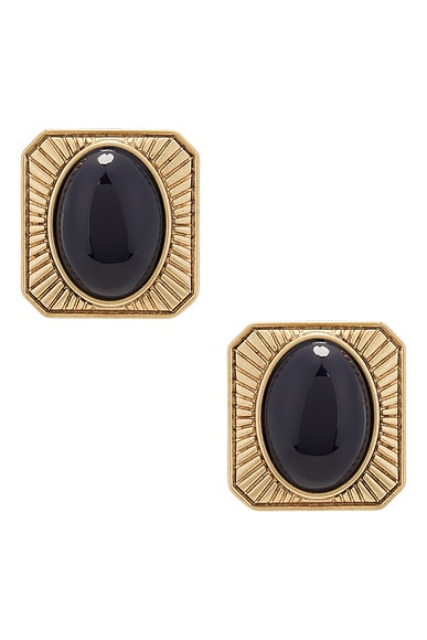 Gemstone Stud Earrings