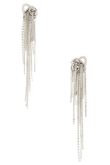 Long Messy Chain Earrings