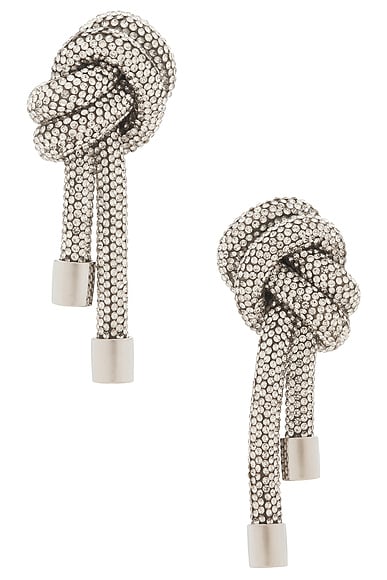 Crystal Knot Earrings