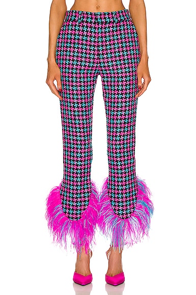 Feather Trim Pant