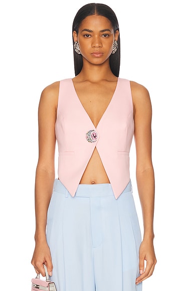 Crystal Gemstone Cluster Gilet