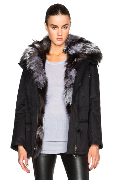 Yves salomon store army short parka