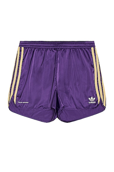 Adidas Originals 70s Shorts In Unity Purple & Glaze
