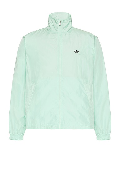 adidas by Wales Bonner Nylon Anorak in Clear Mint
