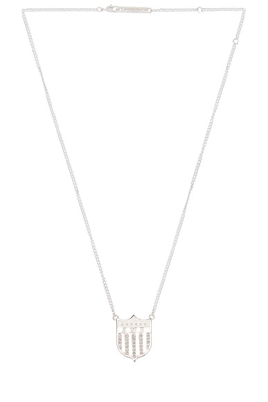 Varsity Shield Charm Necklace