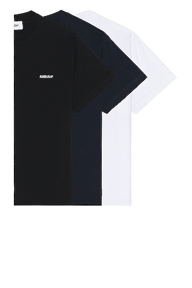 Ambush 3 Pack T-shirt In Multicolor