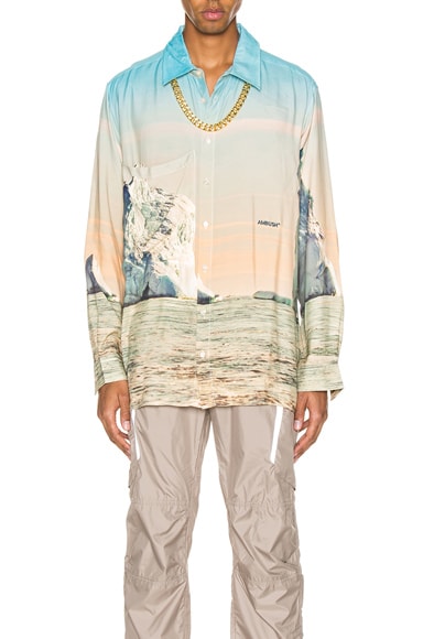 宅配便配送 Ambush Iceberg FWRD | Multi in Shirt Print シャツ