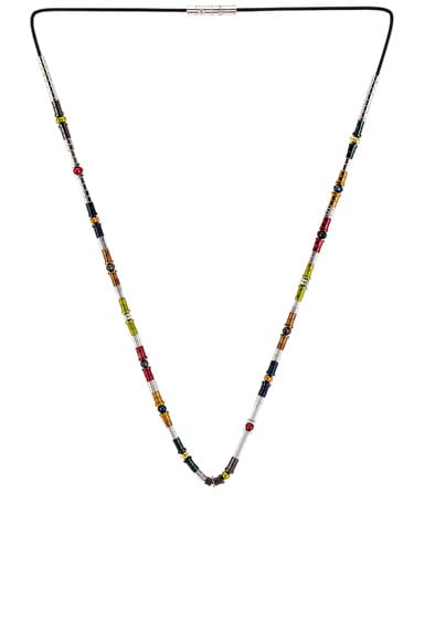 Classic Multi Metal Beads Necklace