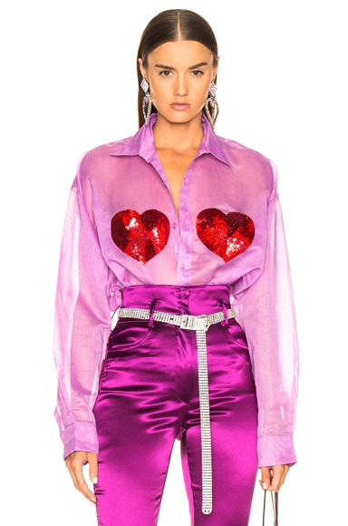 Classic Sequin Heart Shirt
