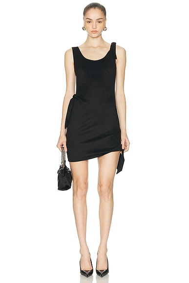 Knot Detail Mini Dress