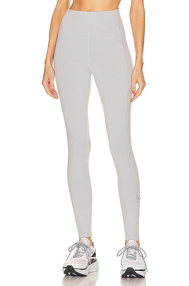 adidas by Stella McCartney True Strength Yoga 7/8 Tight Legging in Grey