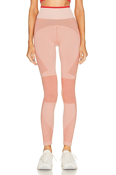 adidas by Stella McCartney True Strength Seamless Yoga 7/8 Legging in Blush
