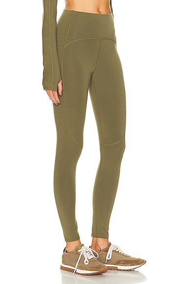 Shop Adidas By Stella Mccartney True Strength Yoga 7/8 Legging In Focus Olive