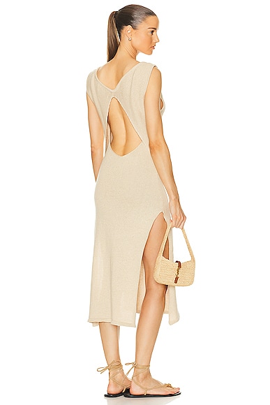 All That Remains Ella Dress in Taupe