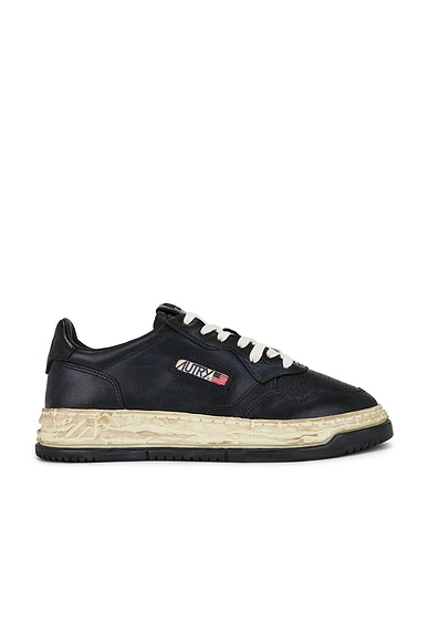 Autry x Maison Mihara Yasuhiro General Scale Medalist Sneaker in Black