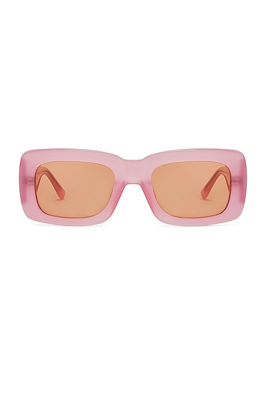 Shop Attico Marfa Sunglasses In Pink