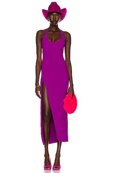 purple attico dress THE ATTICO Corinne Dress in Violet