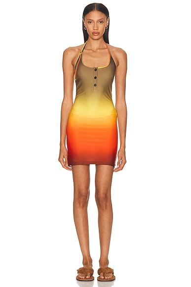 THE ATTICO Mini Dress in Multicolor